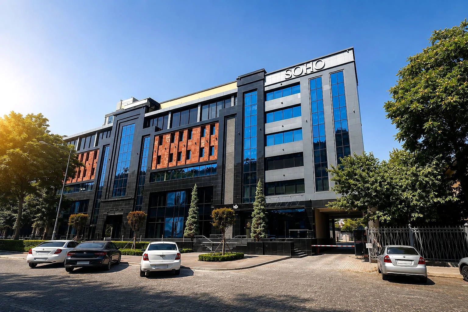 3-room office for rent in Mirabad district — 100 m²